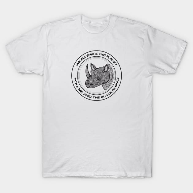 Black rhino shirt hotsell